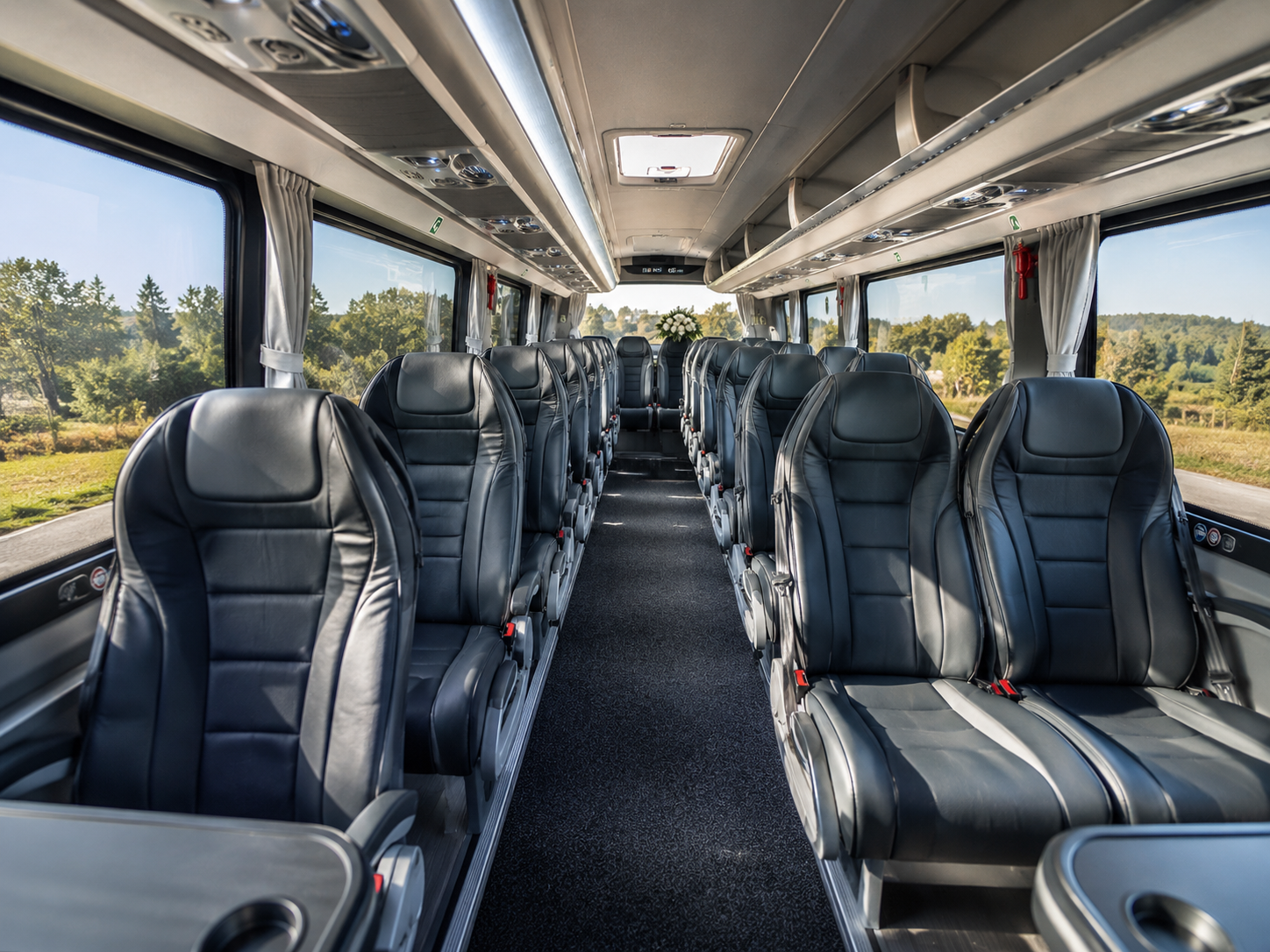 Autocar touristique confortable Belgique