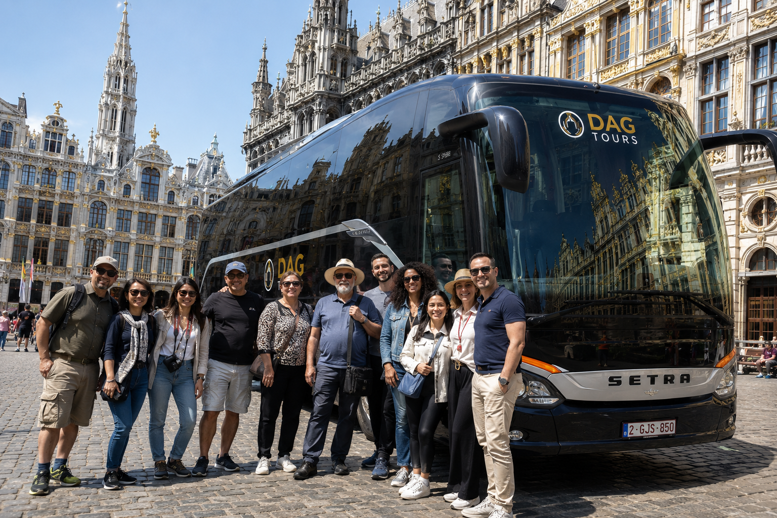 Excursion groupe Belgique autocar Dag-Tours
